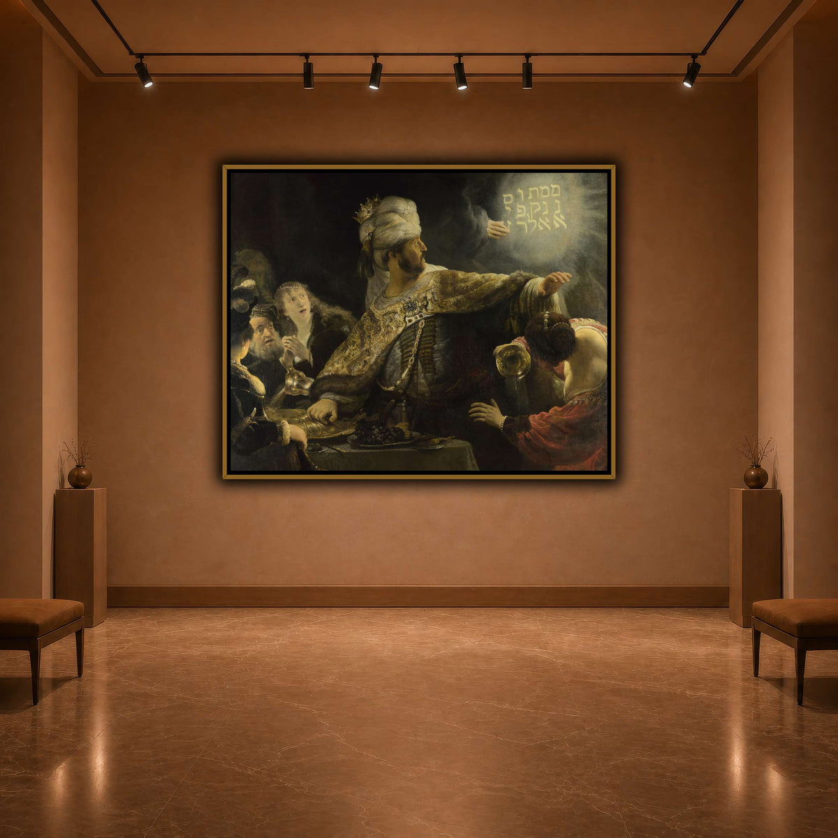 Belsazar_Rembrandt-van-Rijn warm-agallery