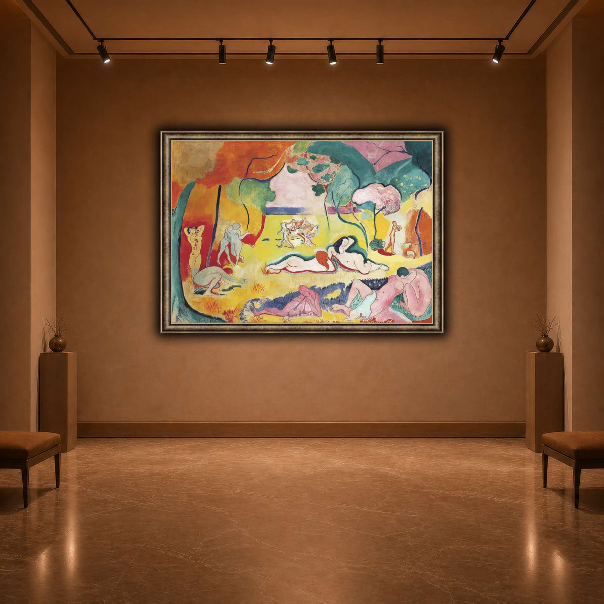 Bonheur_Matisse_Henri_Matisse warm-agallery