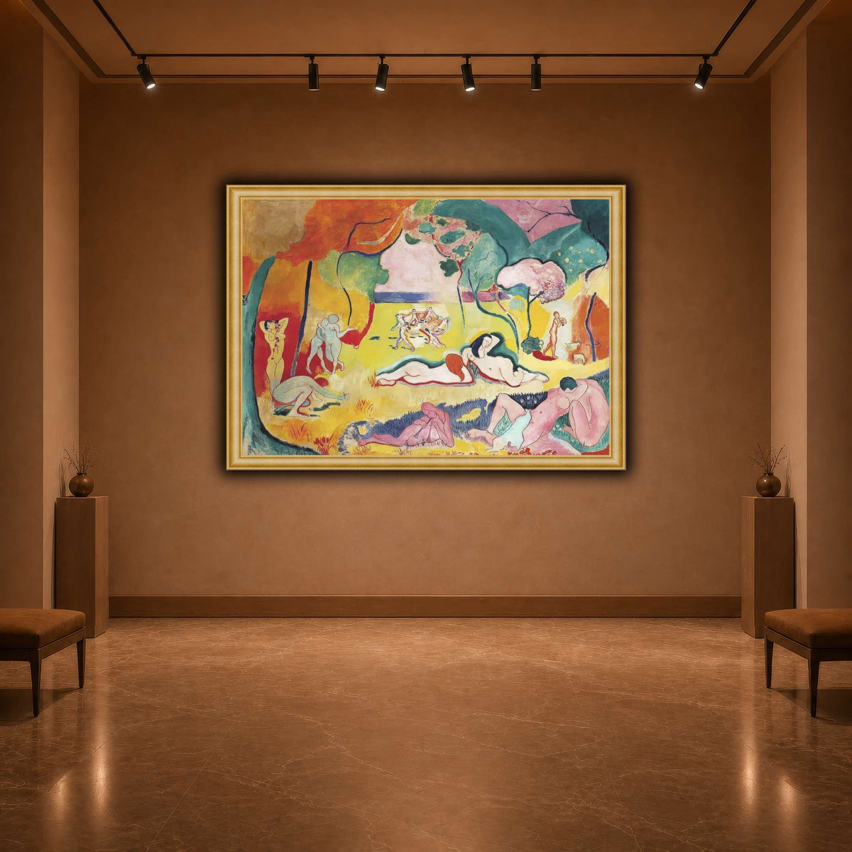 Bonheur_Matisse_Henri_Matisse warm-agallery