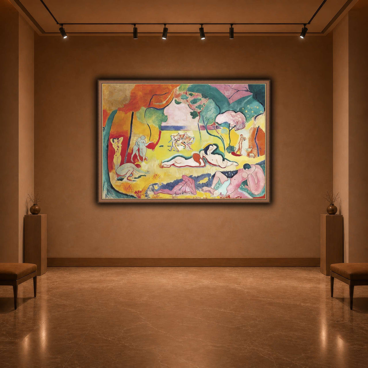 Bonheur_Matisse_Henri_Matisse warm-agallery