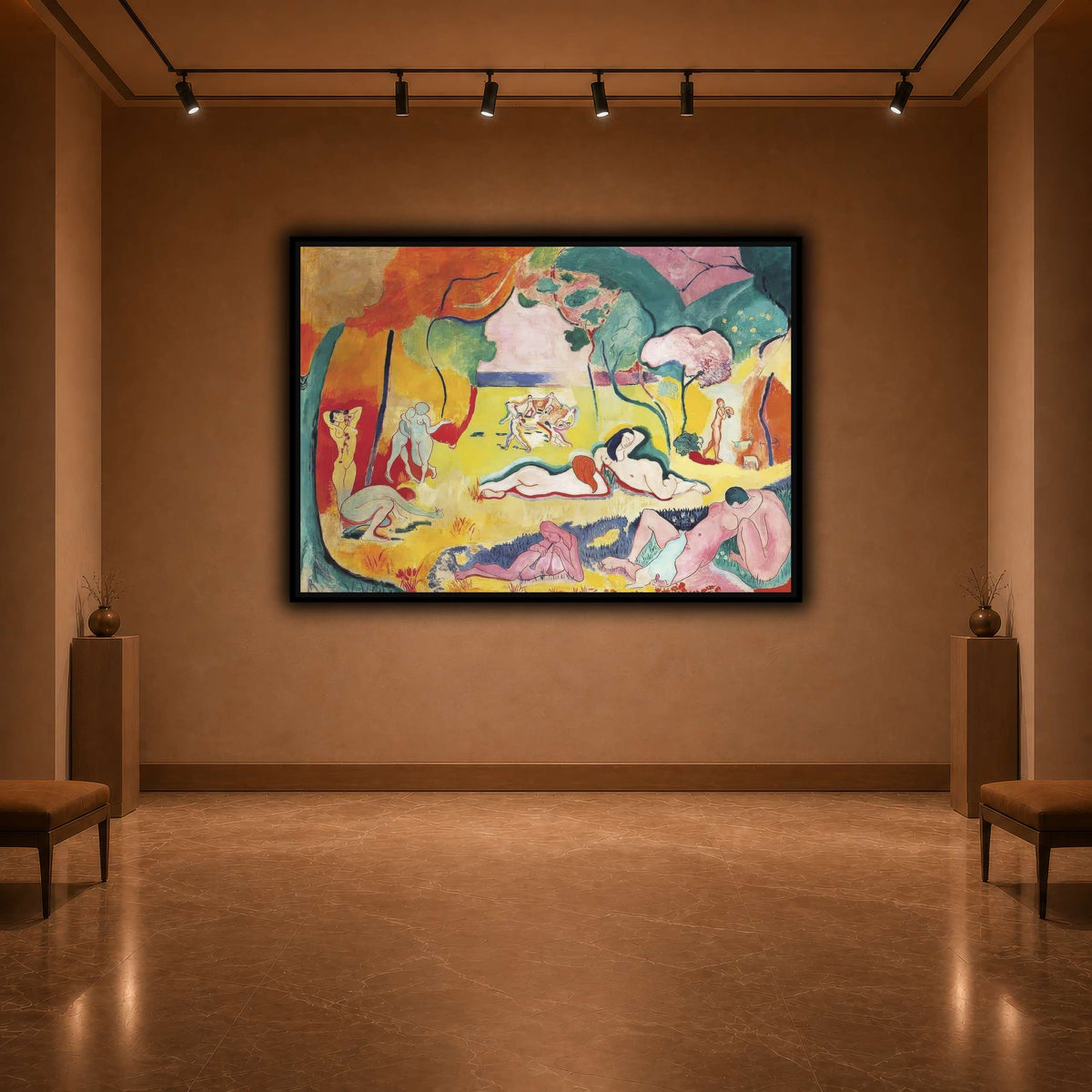 Bonheur_Matisse_Henri_Matisse warm-agallery