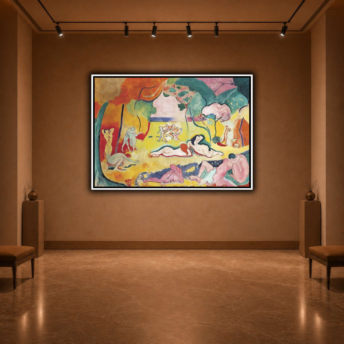 Bonheur_Matisse_Henri_Matisse warm-agallery
