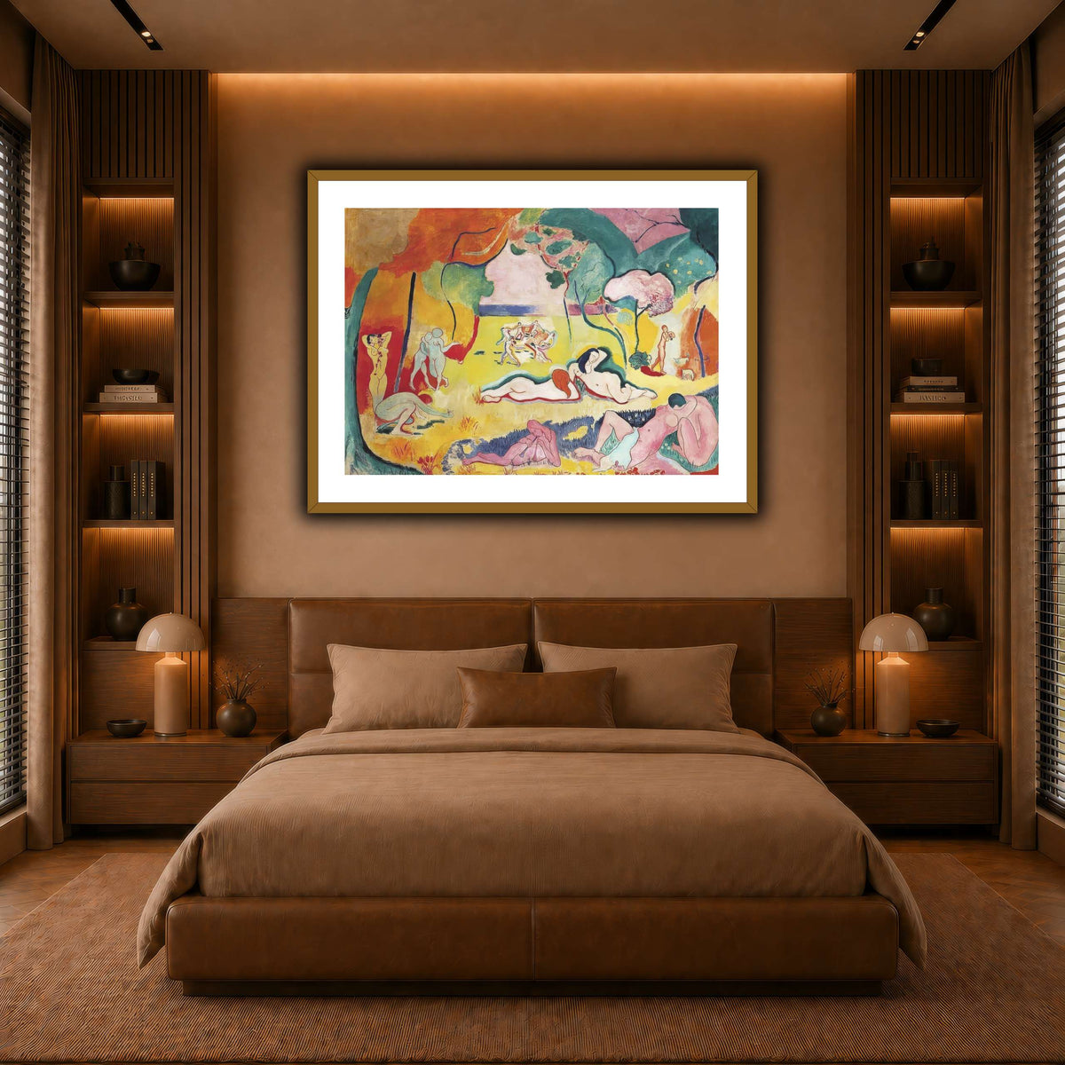 Bonheur_Matisse_Henri_Matisse warm-bedroom