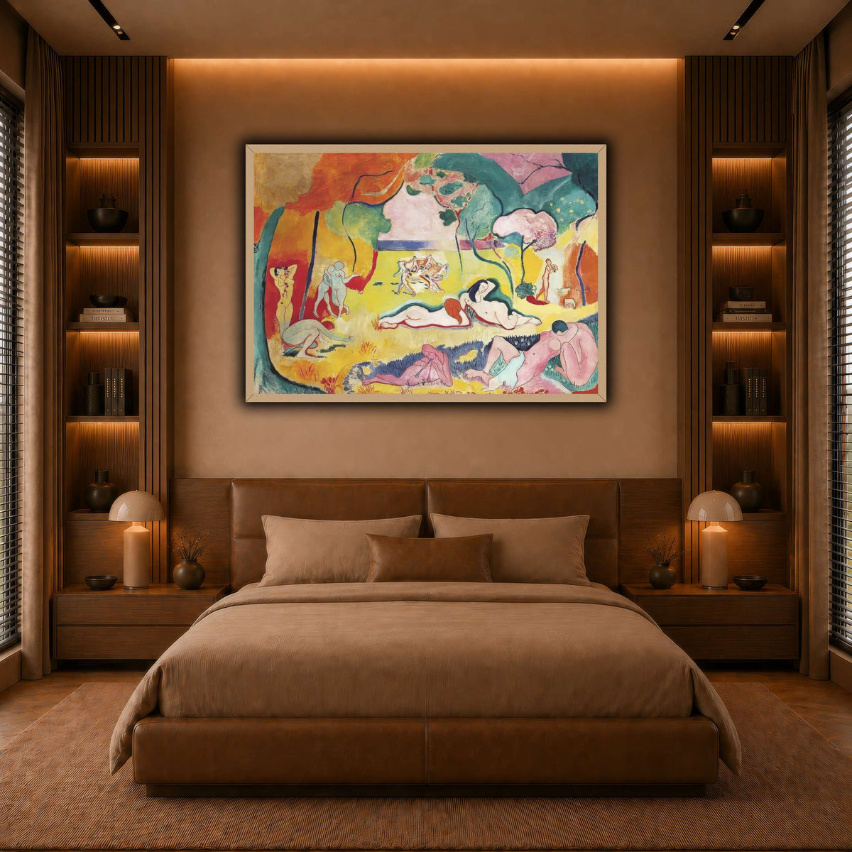 Bonheur_Matisse_Henri_Matisse warm-bedroom