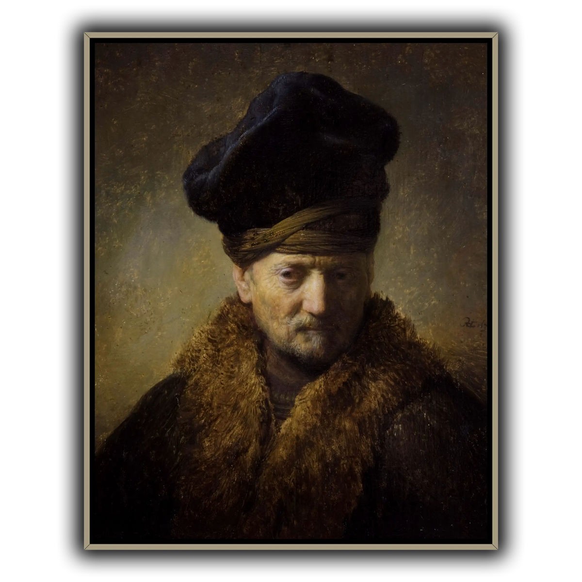Borststuk_van_een_oude_man_met_bontmuts_Rembrandt-van-Rijn