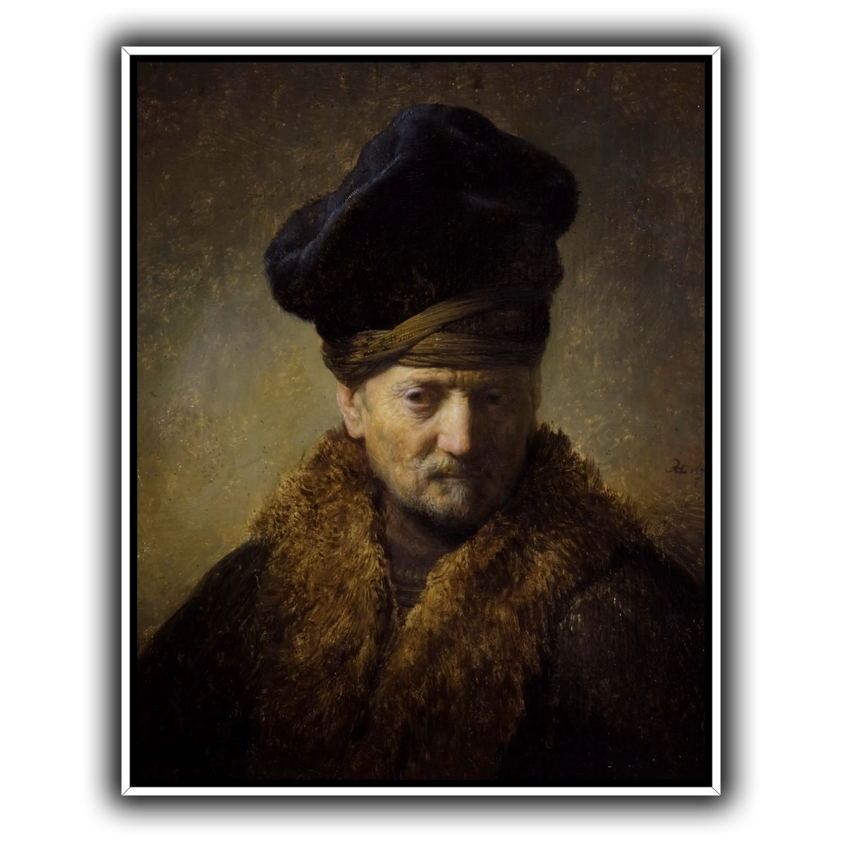 Borststuk_van_een_oude_man_met_bontmuts_Rembrandt-van-Rijn