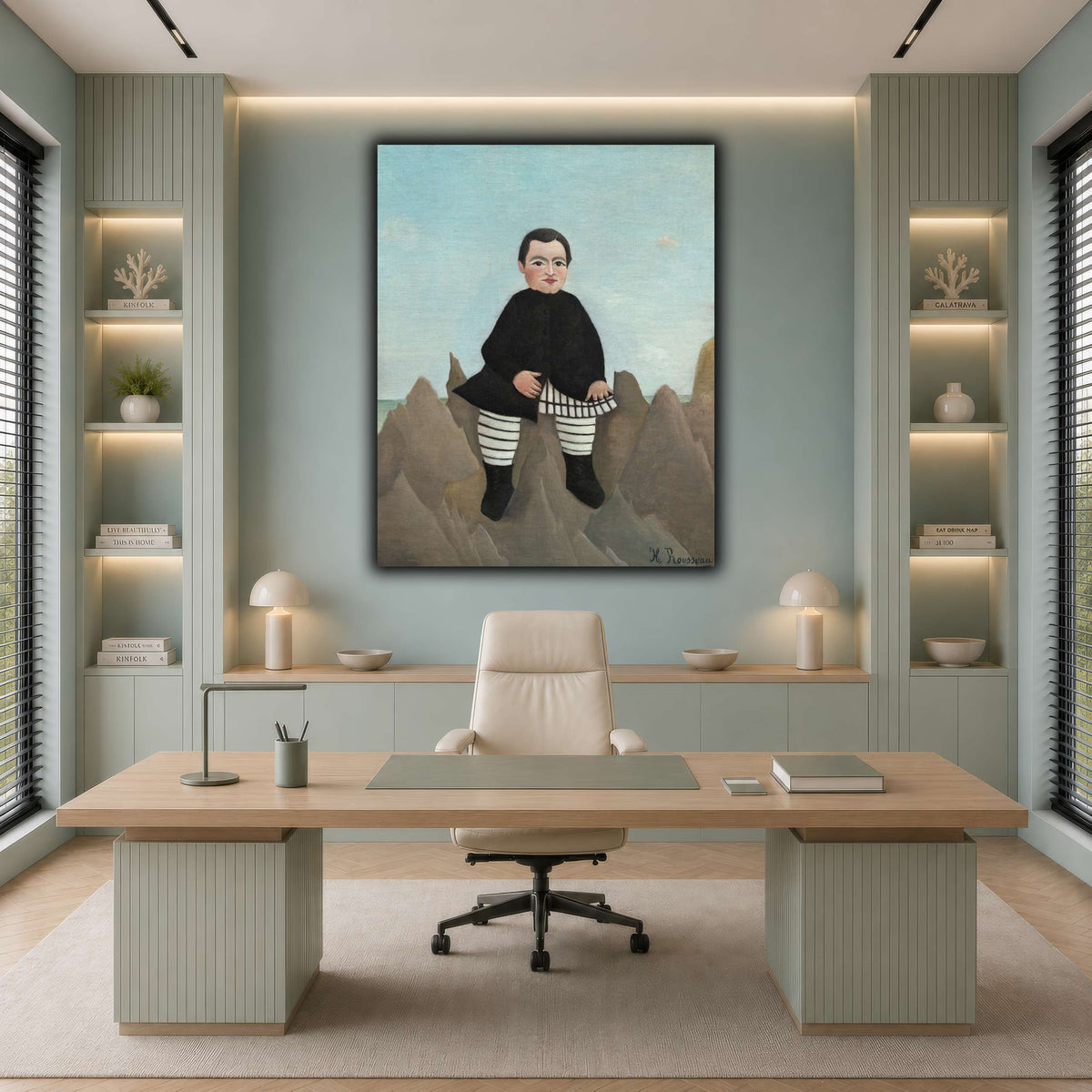Boy-on-the-Rocks-1895-1897_Henri-Rousseau cool-office