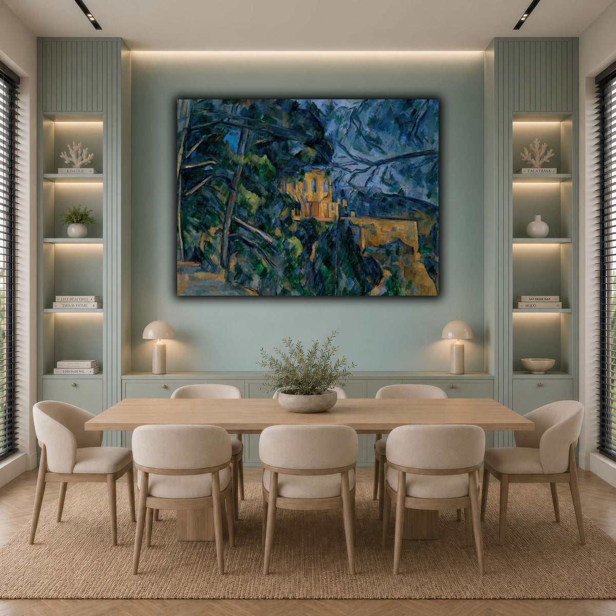 Château_by_Paul_Cezanne cool-dining