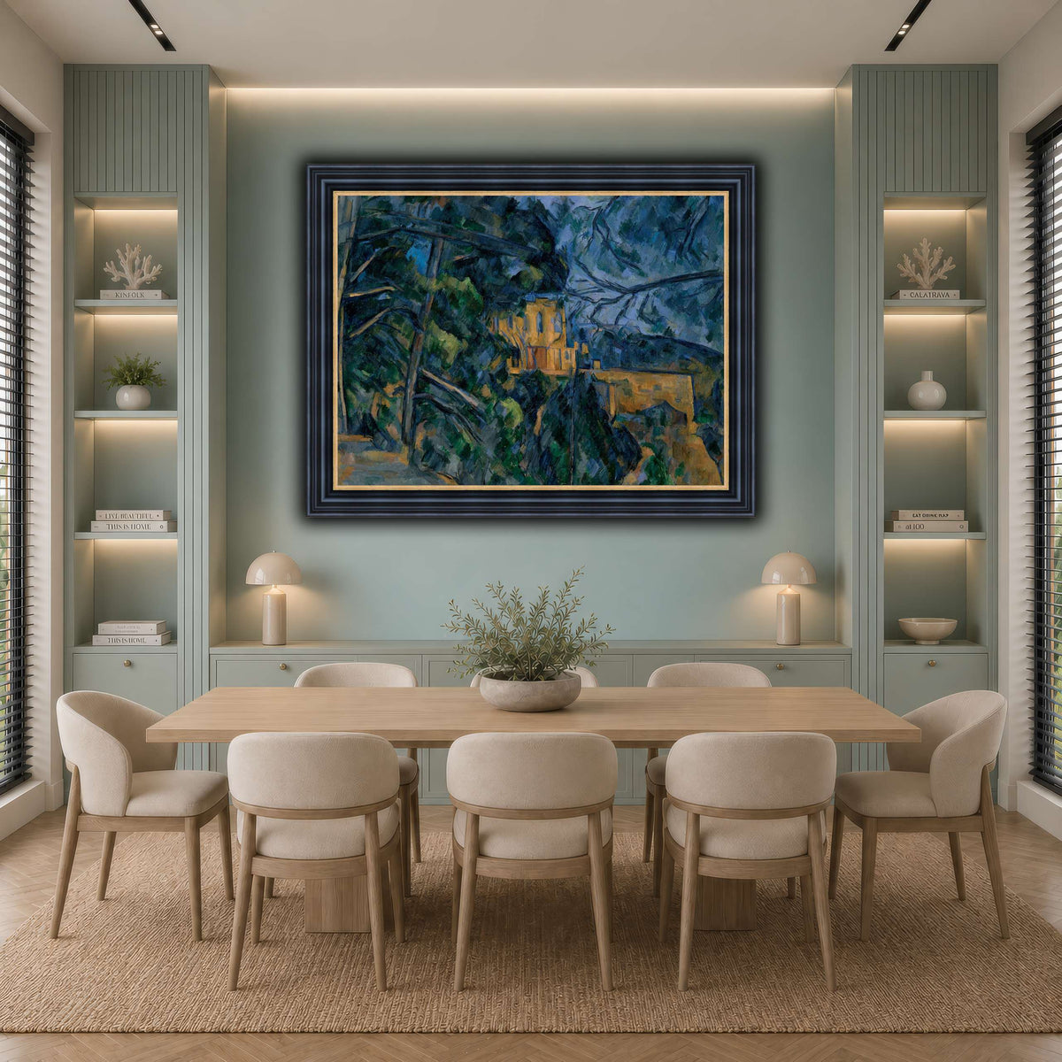 Château_by_Paul_Cezanne cool-dining