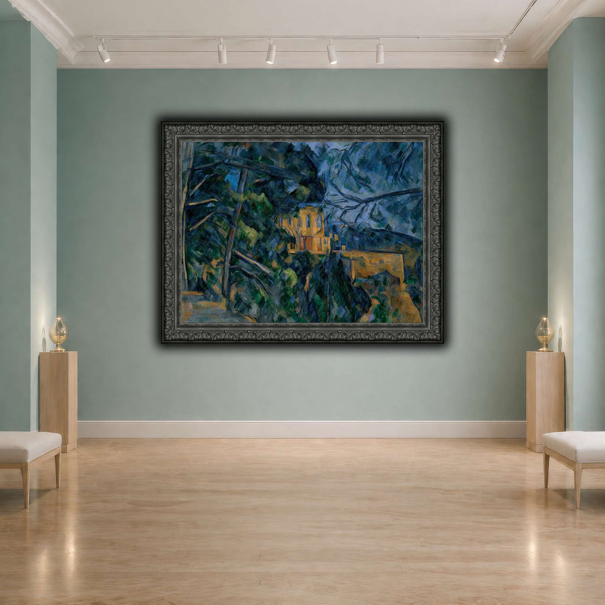 Château_by_Paul_Cezanne cool-agallery