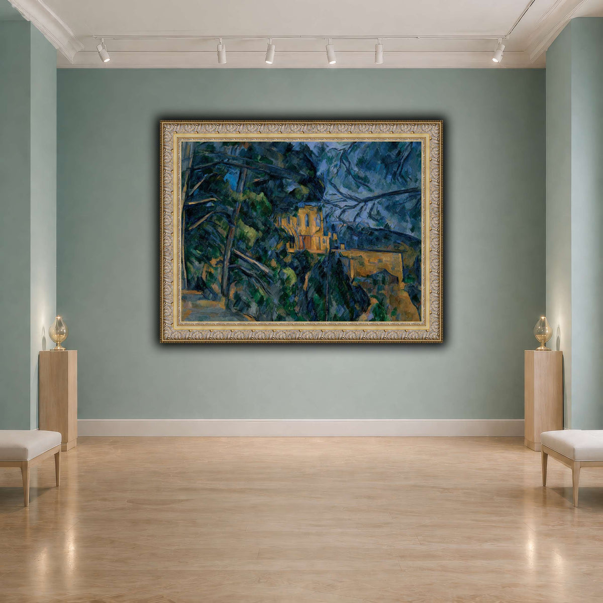 Château_by_Paul_Cezanne cool-agallery