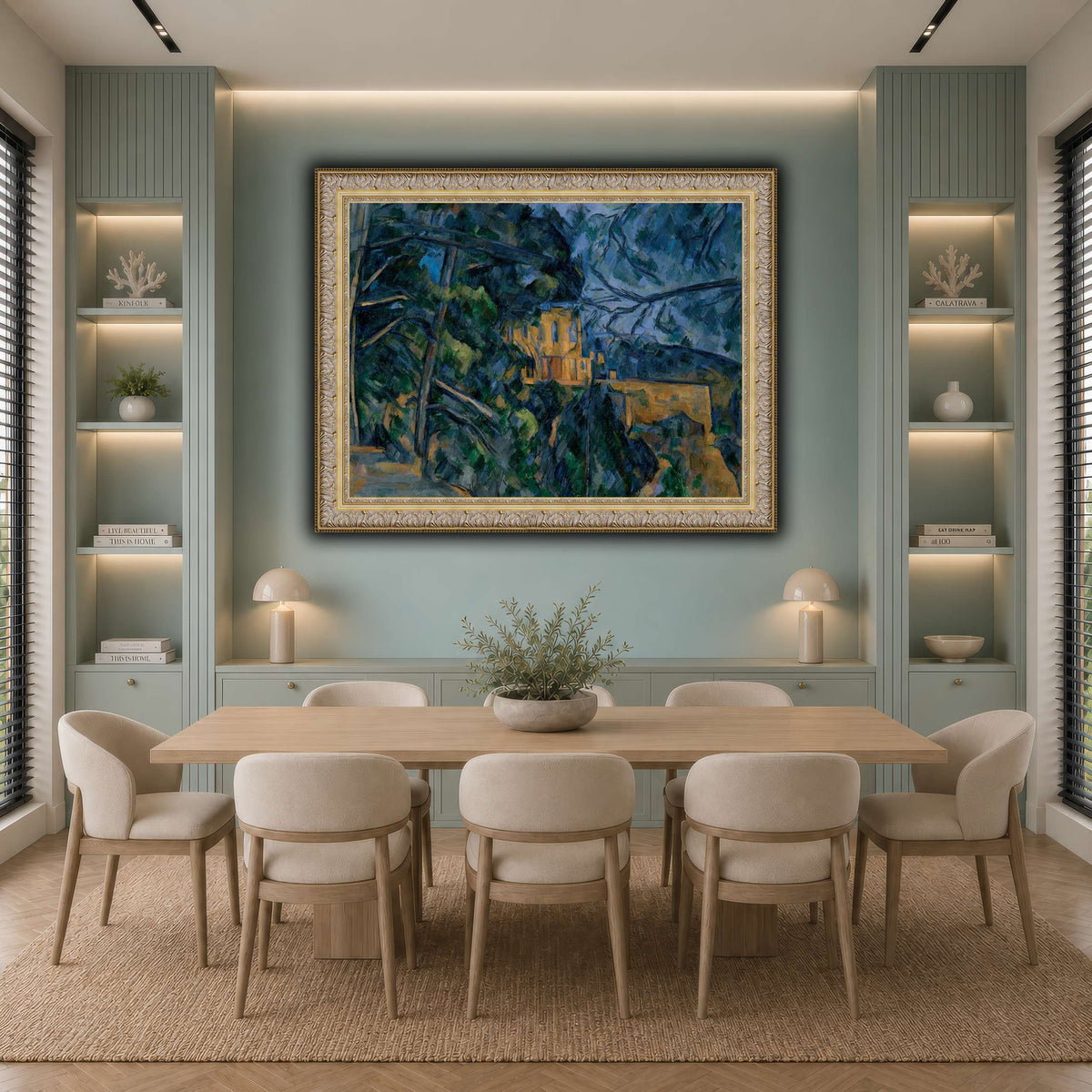 Château_by_Paul_Cezanne cool-dining