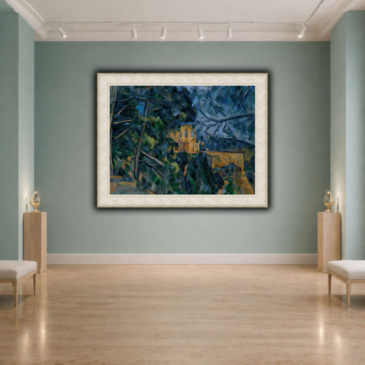 Château_by_Paul_Cezanne cool-agallery