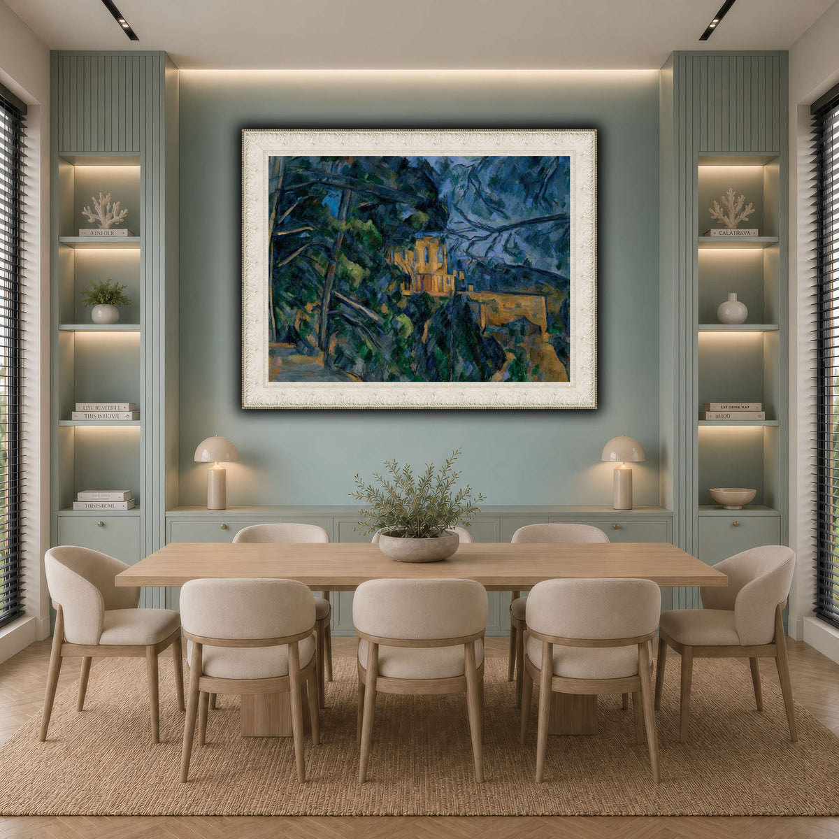 Château_by_Paul_Cezanne cool-dining
