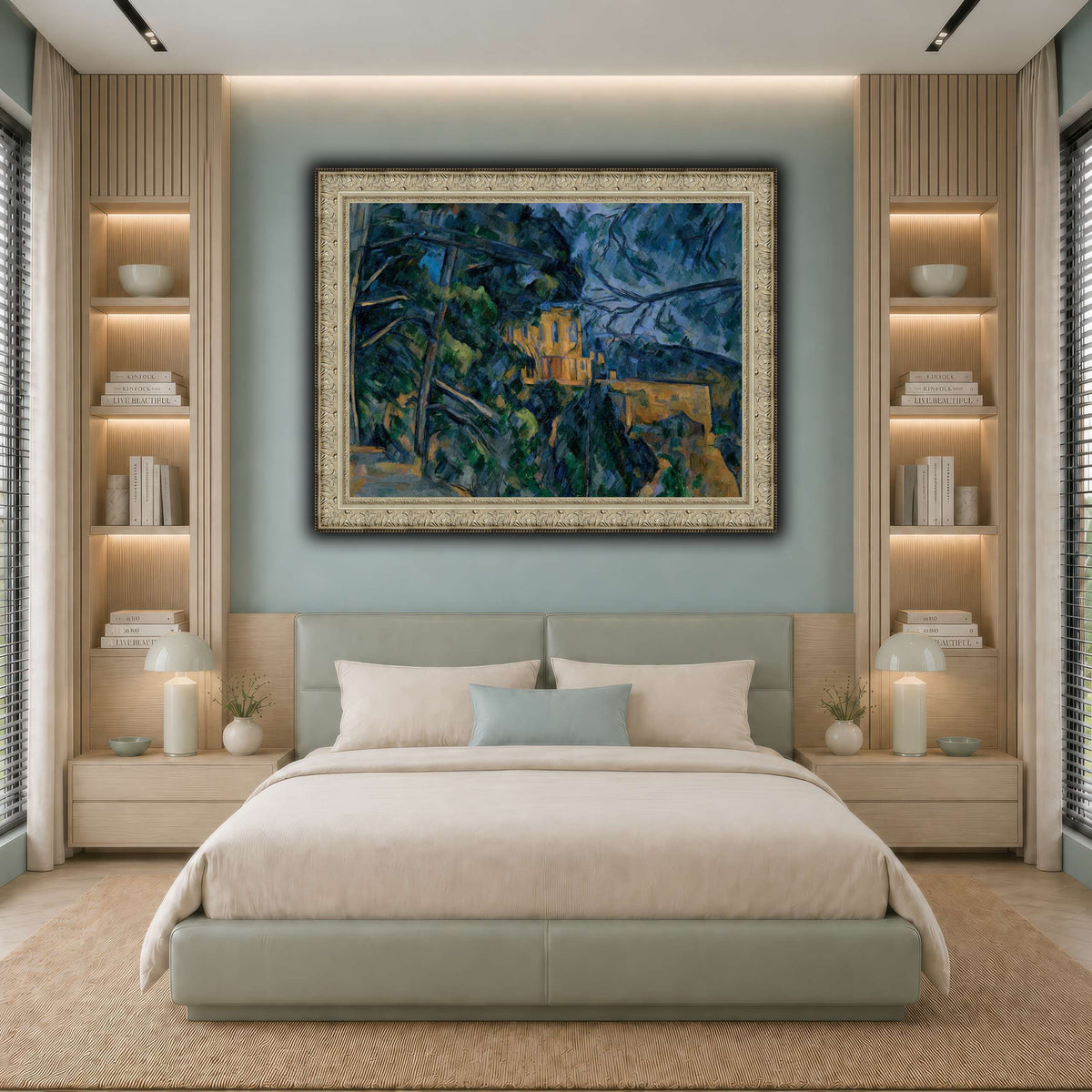 Château_by_Paul_Cezanne cool-bedroom