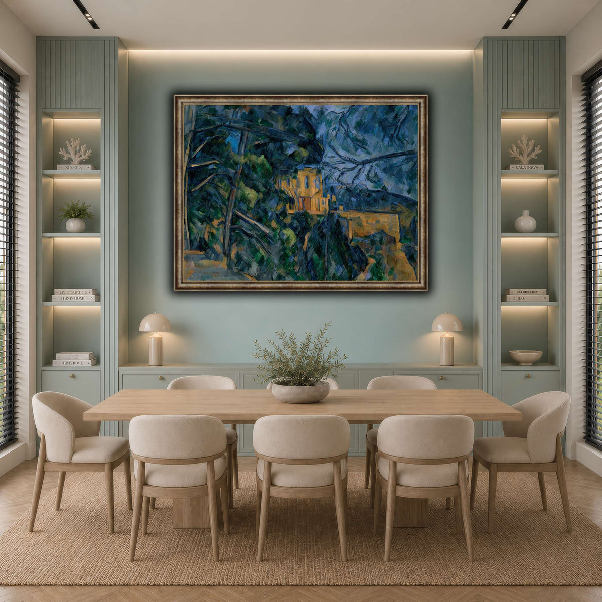 Château_by_Paul_Cezanne cool-dining