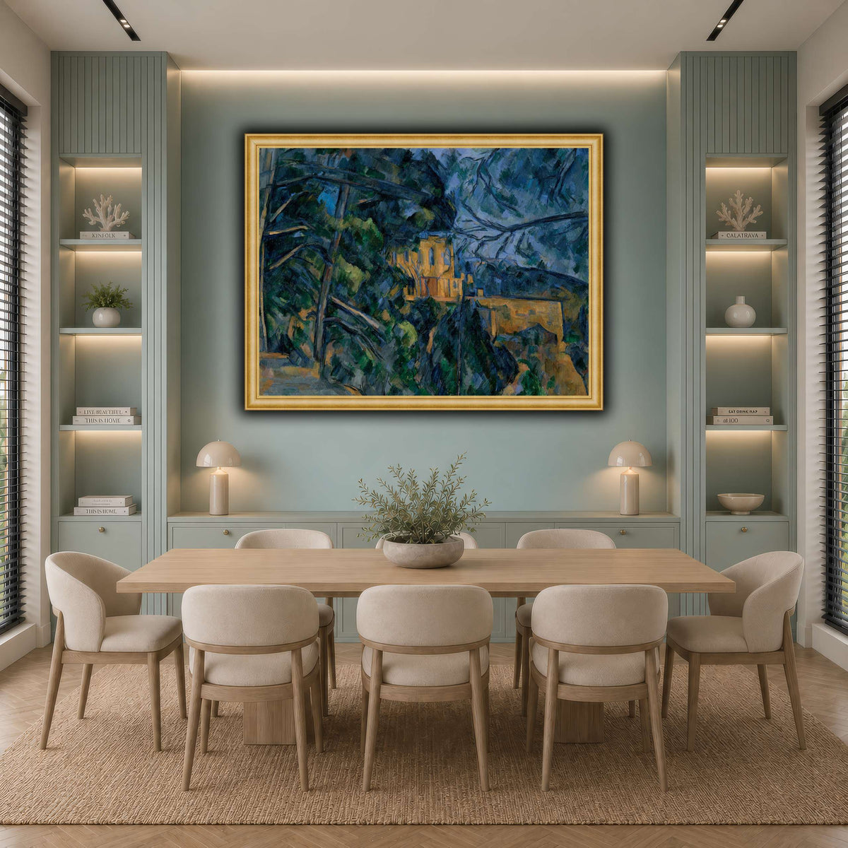 Château_by_Paul_Cezanne cool-dining
