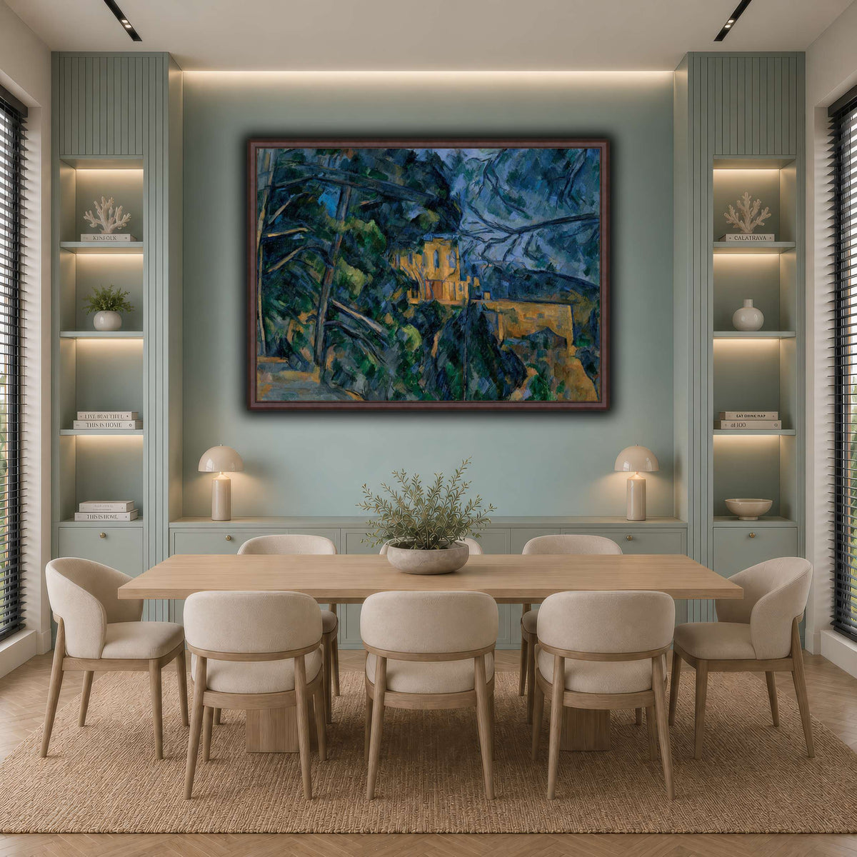 Château_by_Paul_Cezanne cool-dining