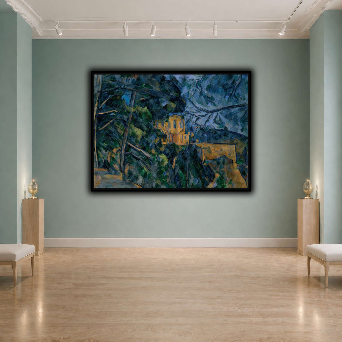 Château_by_Paul_Cezanne cool-agallery