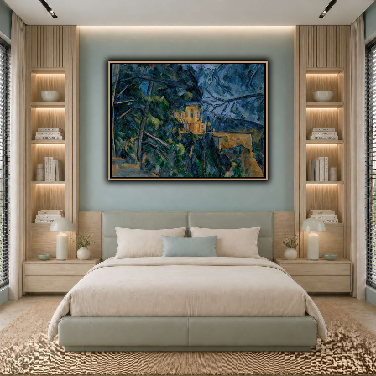 Château_by_Paul_Cezanne cool-bedroom