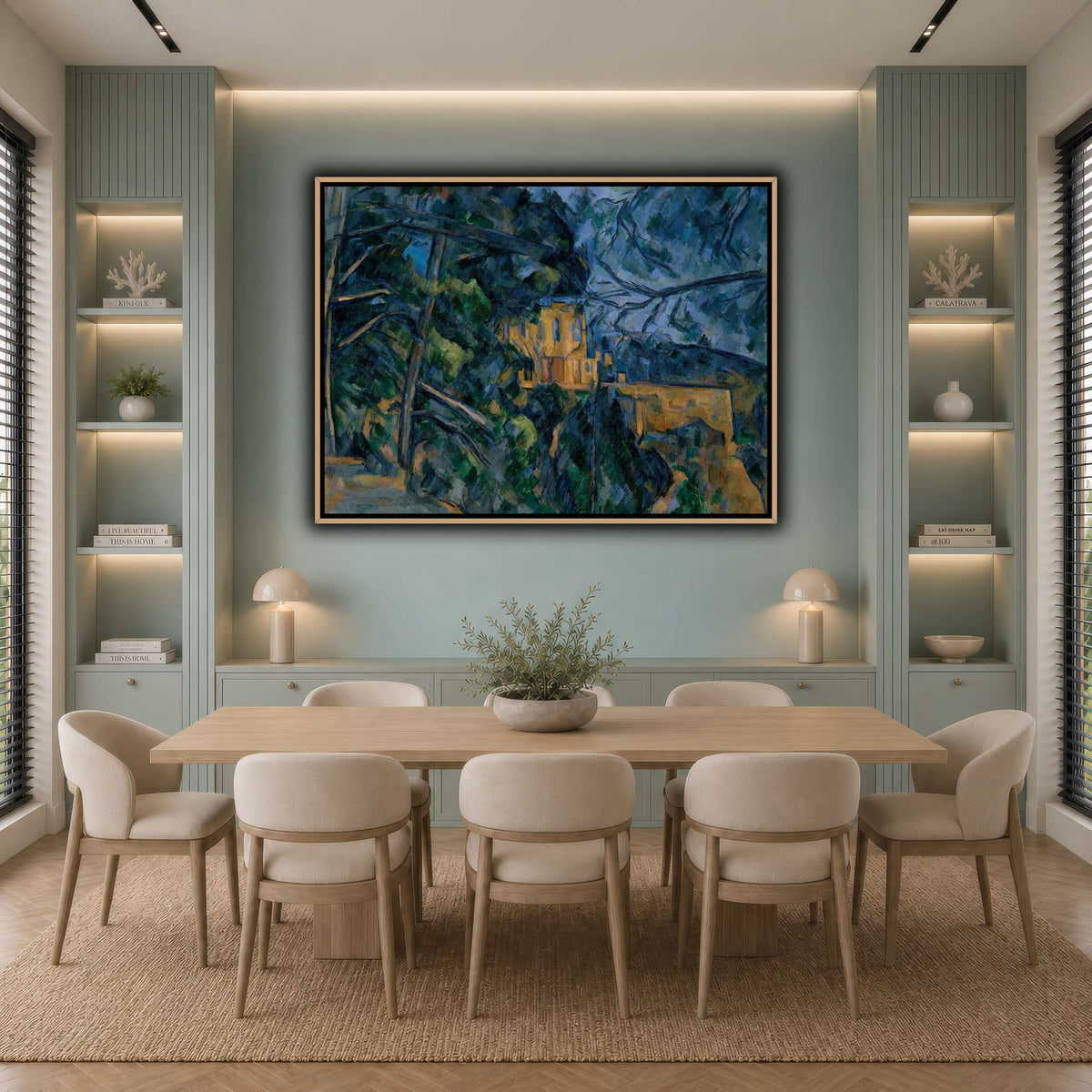 Château_by_Paul_Cezanne cool-dining