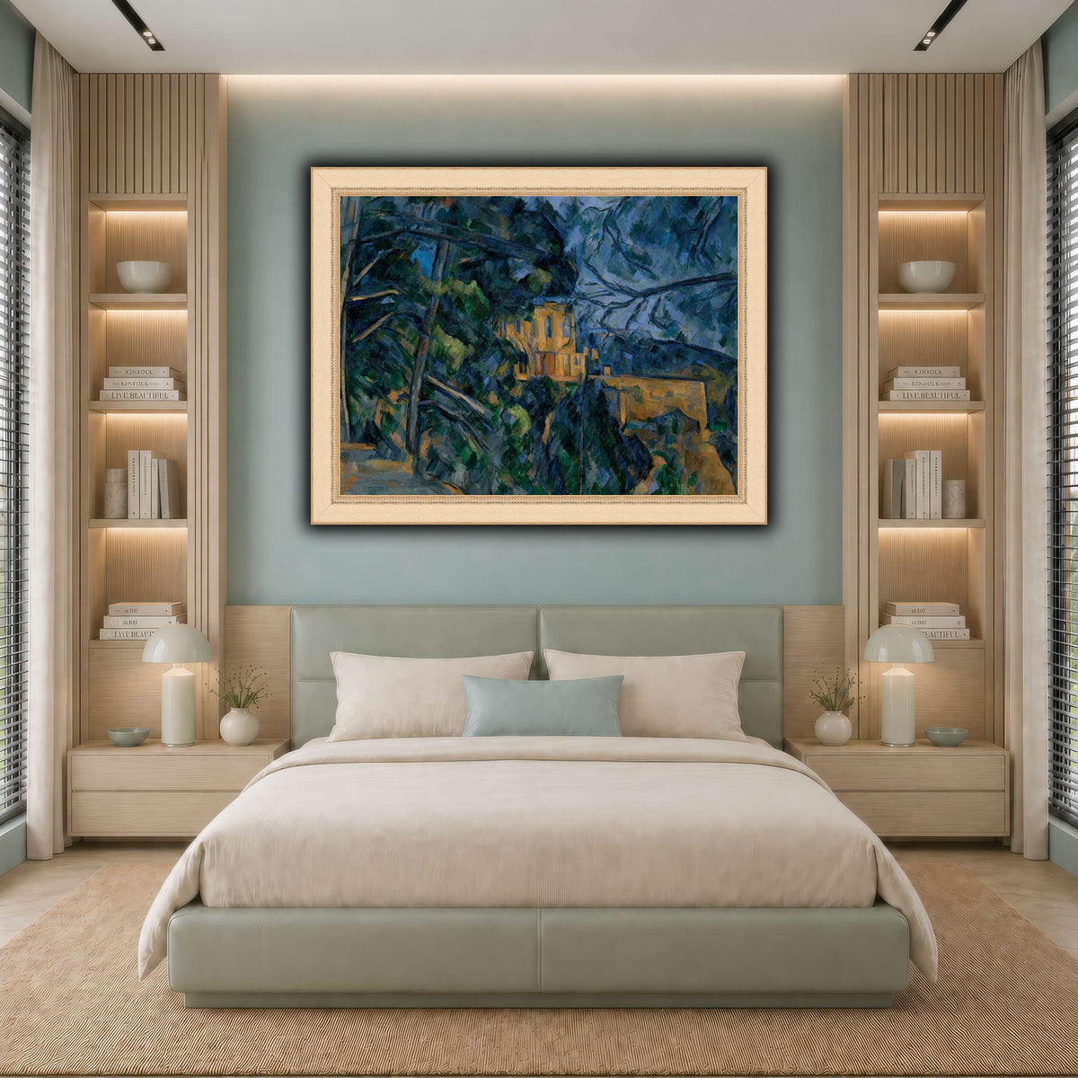 Château_by_Paul_Cezanne cool-bedroom