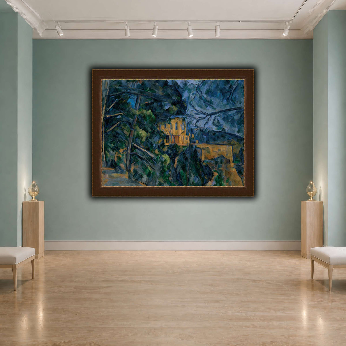 Château_by_Paul_Cezanne cool-agallery