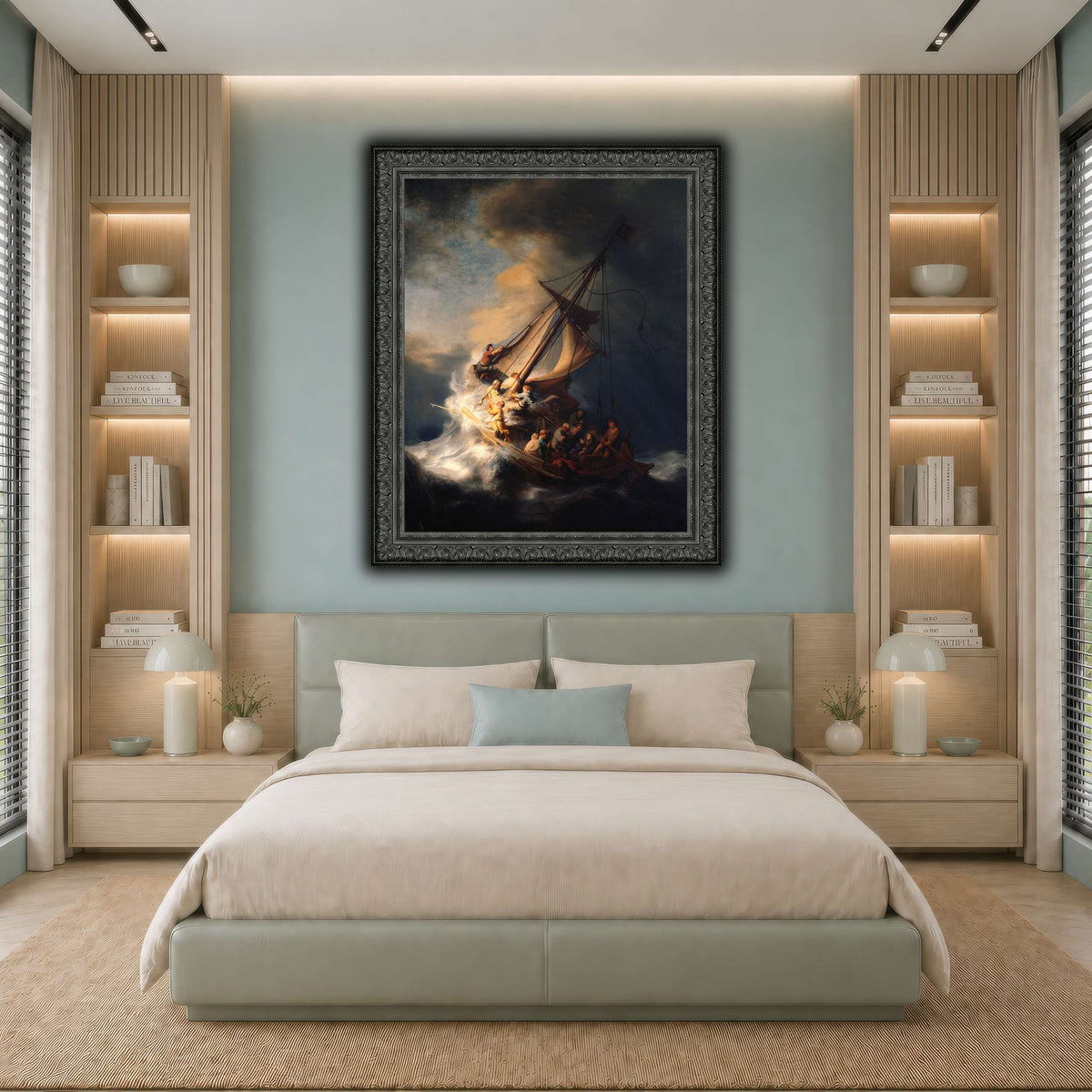 Christ_in_the_Storm_on_the_Lake_of_Galilee_Rembrandt-van-Rijn cool-bedroom