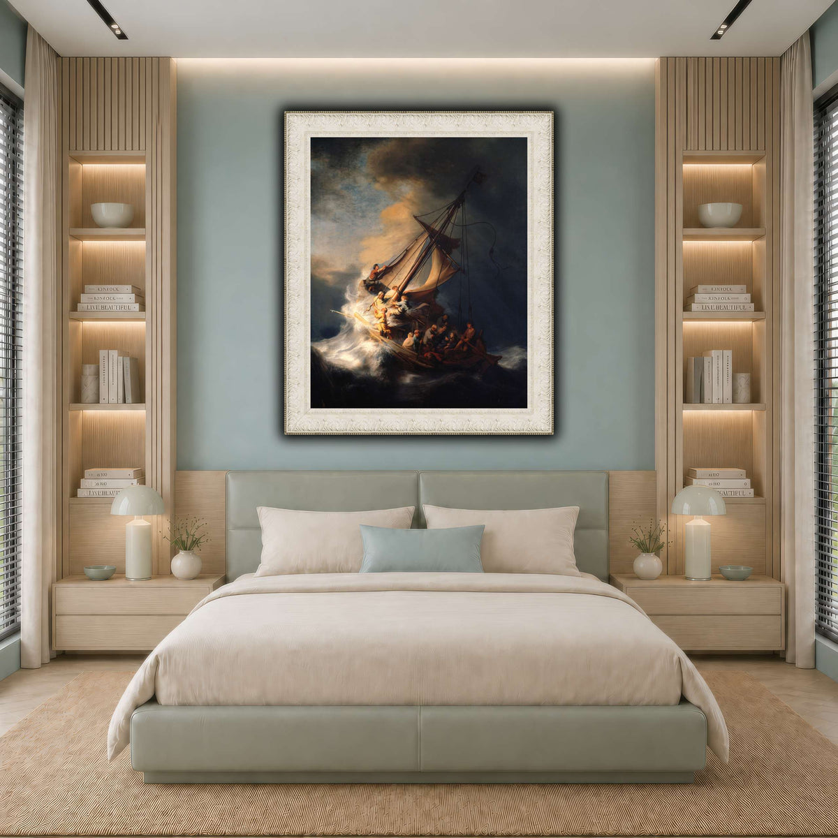 Christ_in_the_Storm_on_the_Lake_of_Galilee_Rembrandt-van-Rijn cool-bedroom