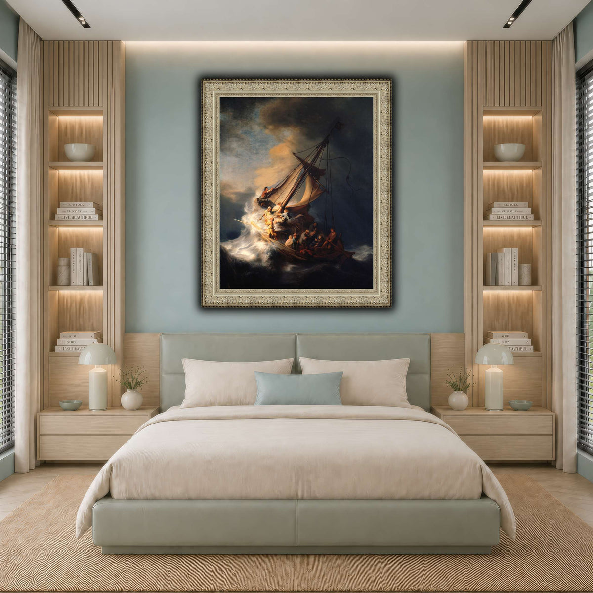 Christ_in_the_Storm_on_the_Lake_of_Galilee_Rembrandt-van-Rijn cool-bedroom