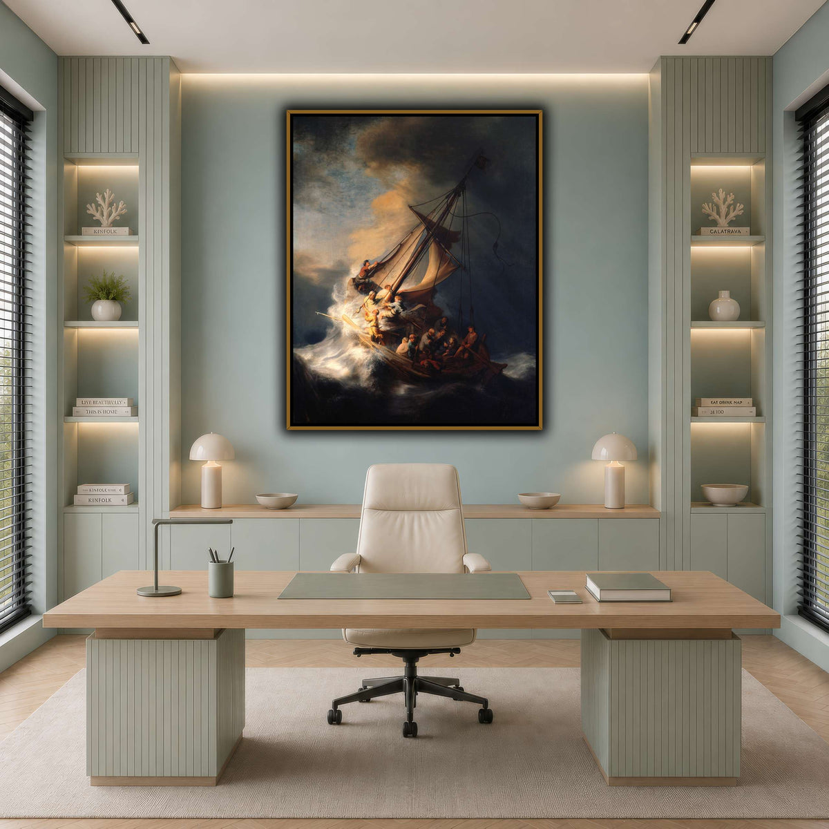 Christ_in_the_Storm_on_the_Lake_of_Galilee_Rembrandt-van-Rijn cool-office