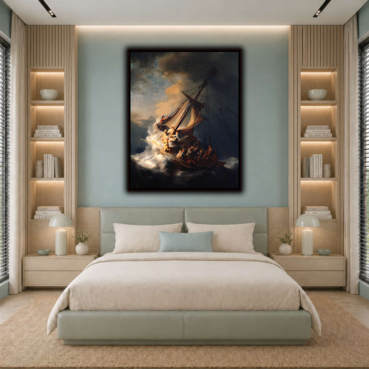 Christ_in_the_Storm_on_the_Lake_of_Galilee_Rembrandt-van-Rijn cool-bedroom