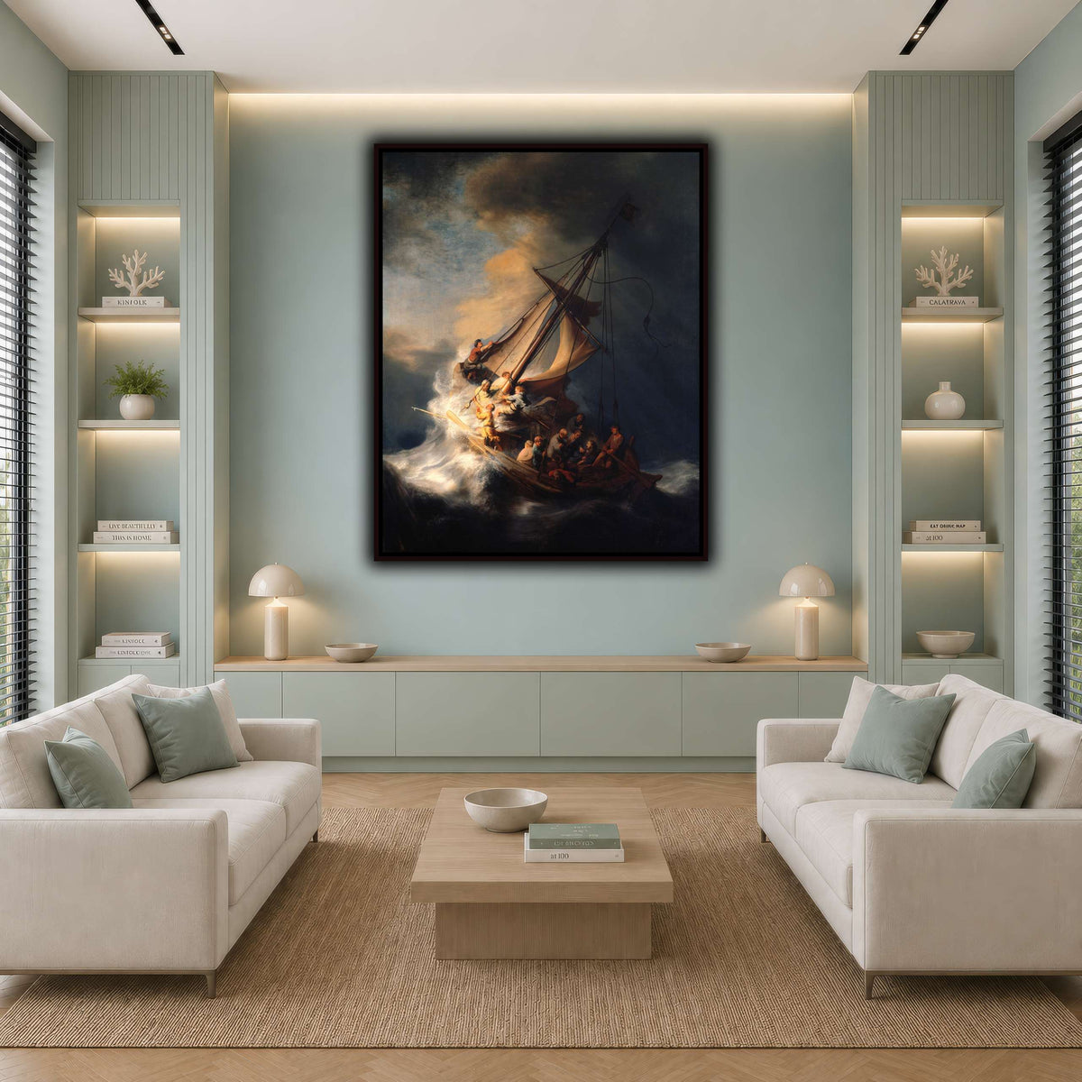Christ_in_the_Storm_on_the_Lake_of_Galilee_Rembrandt-van-Rijn cool-living room