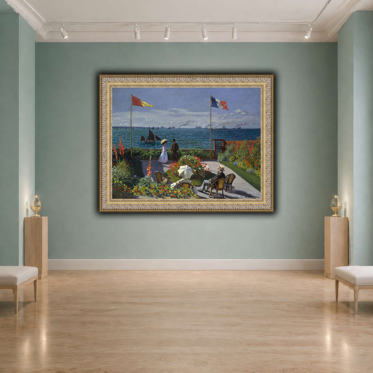 Claude_Monet_-_Jardin_à_Sainte-Adresse cool-agallery