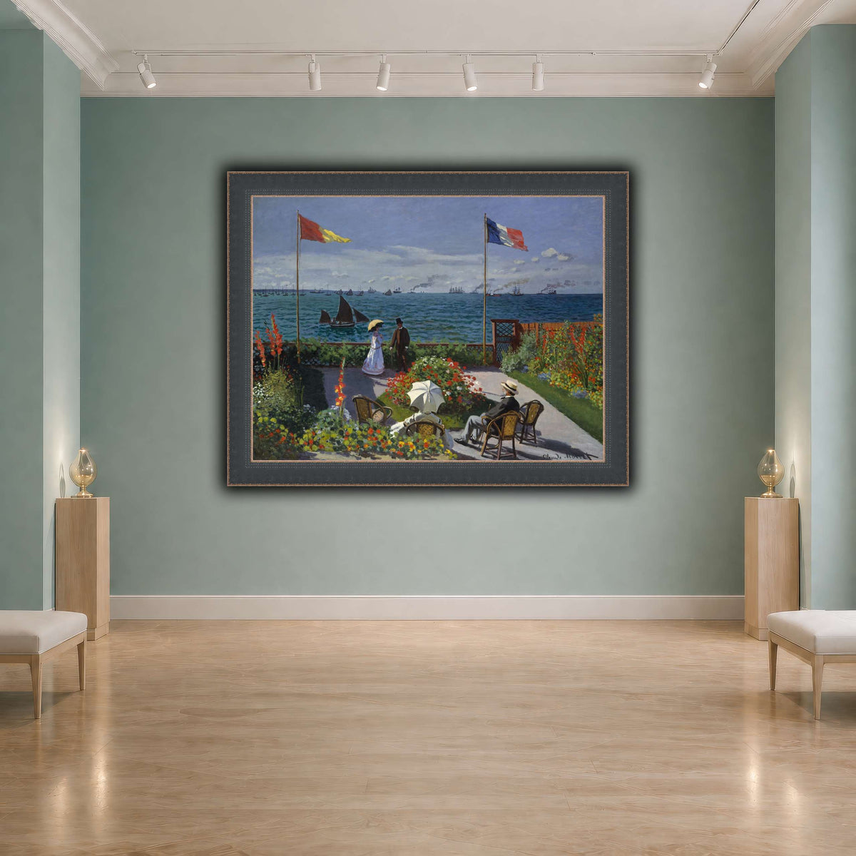 Claude_Monet_-_Jardin_à_Sainte-Adresse cool-agallery