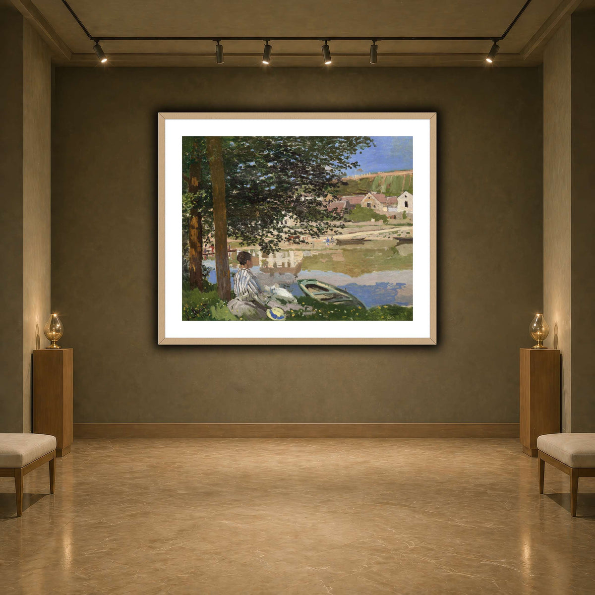 Claude_Monet_-_On_the_Bank_of_the_Seine,_Bennecourt earth-agallery