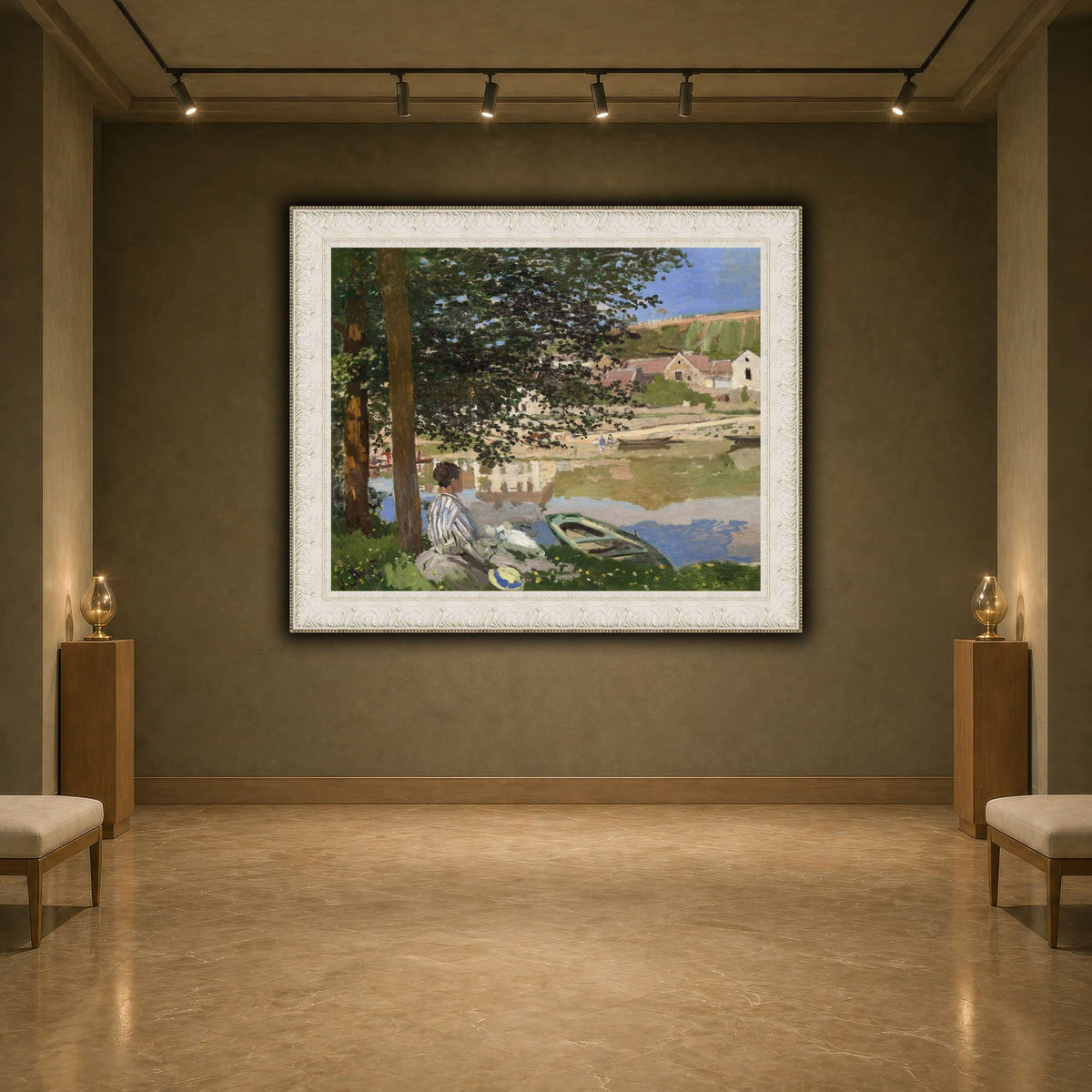 Claude_Monet_-_On_the_Bank_of_the_Seine,_Bennecourt earth-agallery