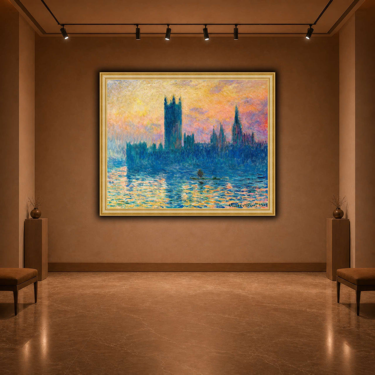 Claude_Monet_-_The_Houses_of_Parliament,_Sunset warm-agallery