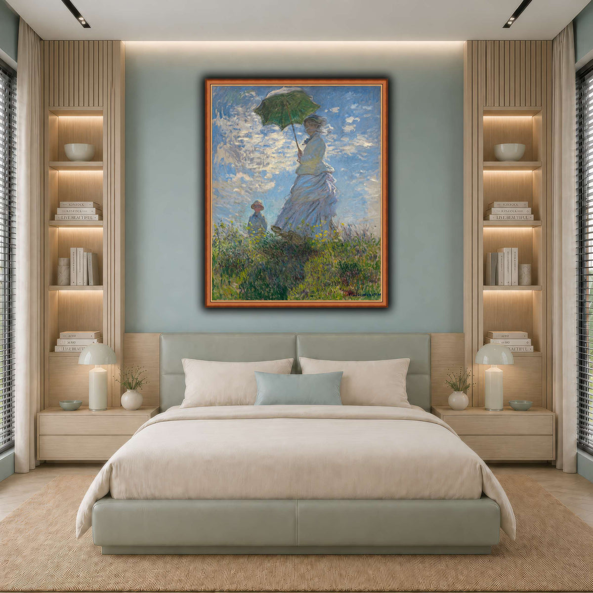Claude_Monet_-_Woman_with_a_Parasol_-_Madame_Monet_and_Her_Son cool-bedroom