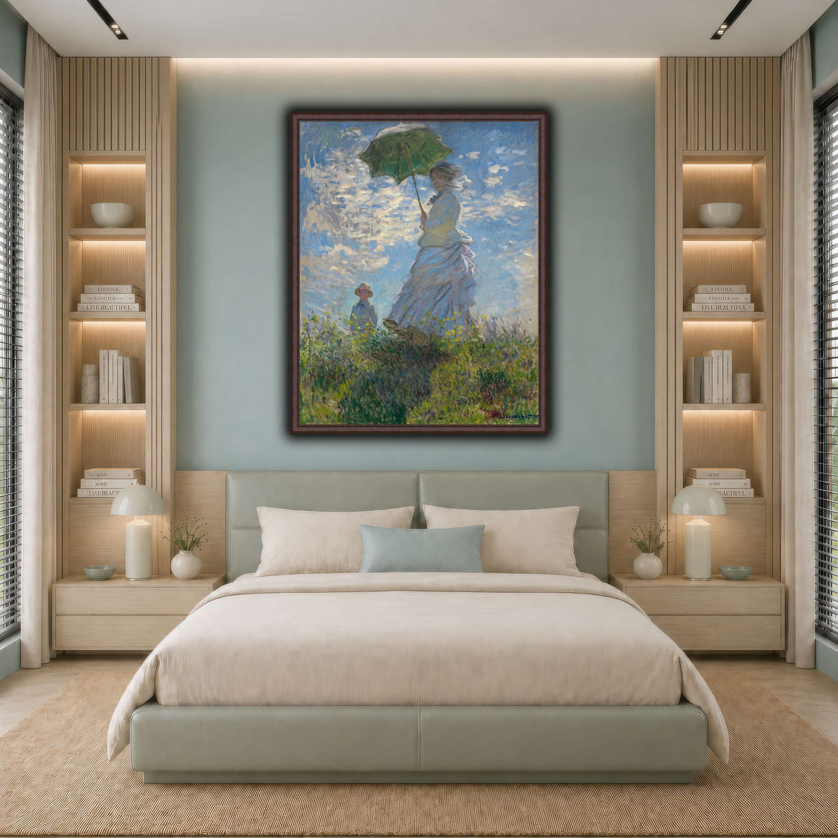 Claude_Monet_-_Woman_with_a_Parasol_-_Madame_Monet_and_Her_Son cool-bedroom