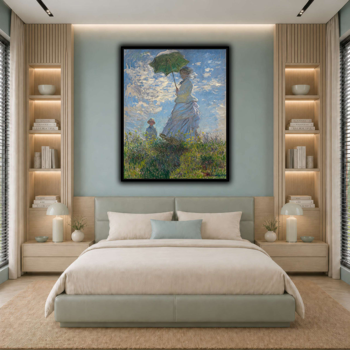 Claude_Monet_-_Woman_with_a_Parasol_-_Madame_Monet_and_Her_Son cool-bedroom