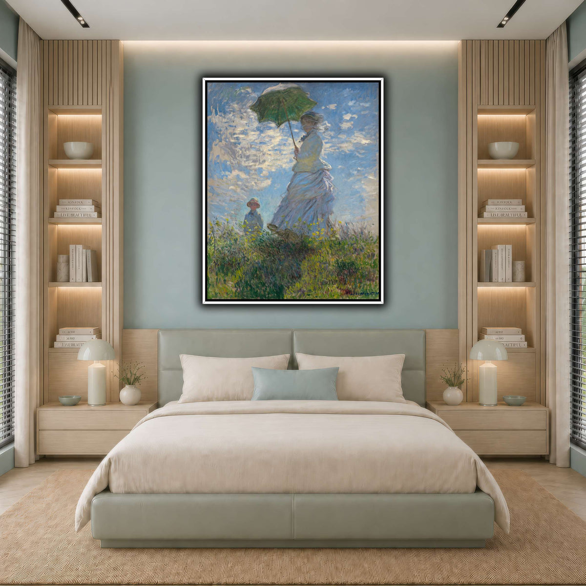 Claude_Monet_-_Woman_with_a_Parasol_-_Madame_Monet_and_Her_Son cool-bedroom