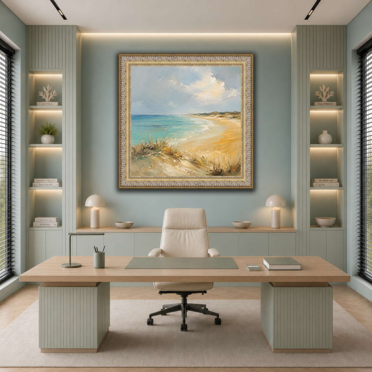 Coastal Calm cool-office