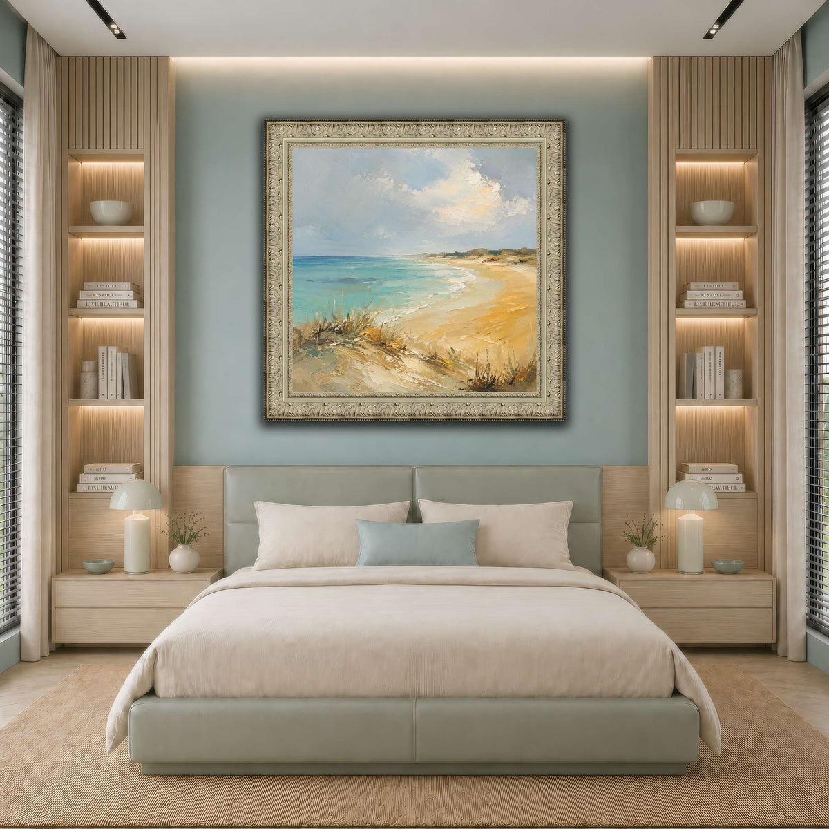 Coastal Calm cool-bedroom
