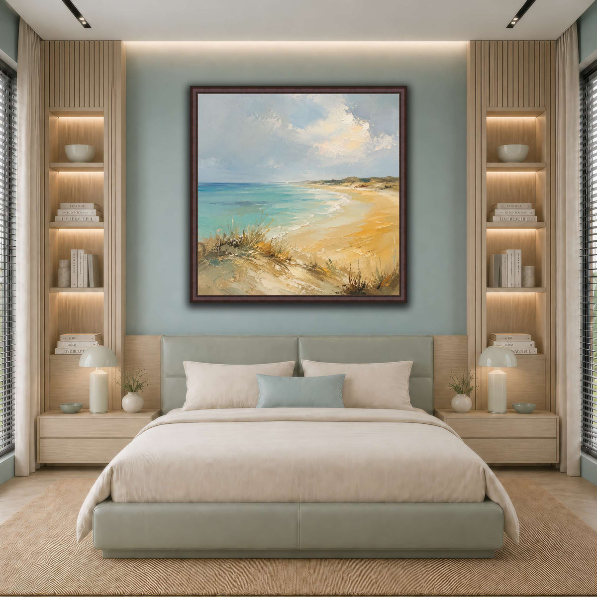 Coastal Calm cool-bedroom