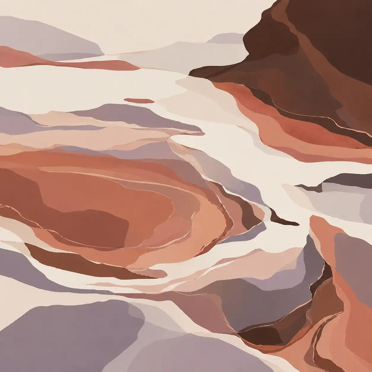 Copper Basin in Broken Contours-3