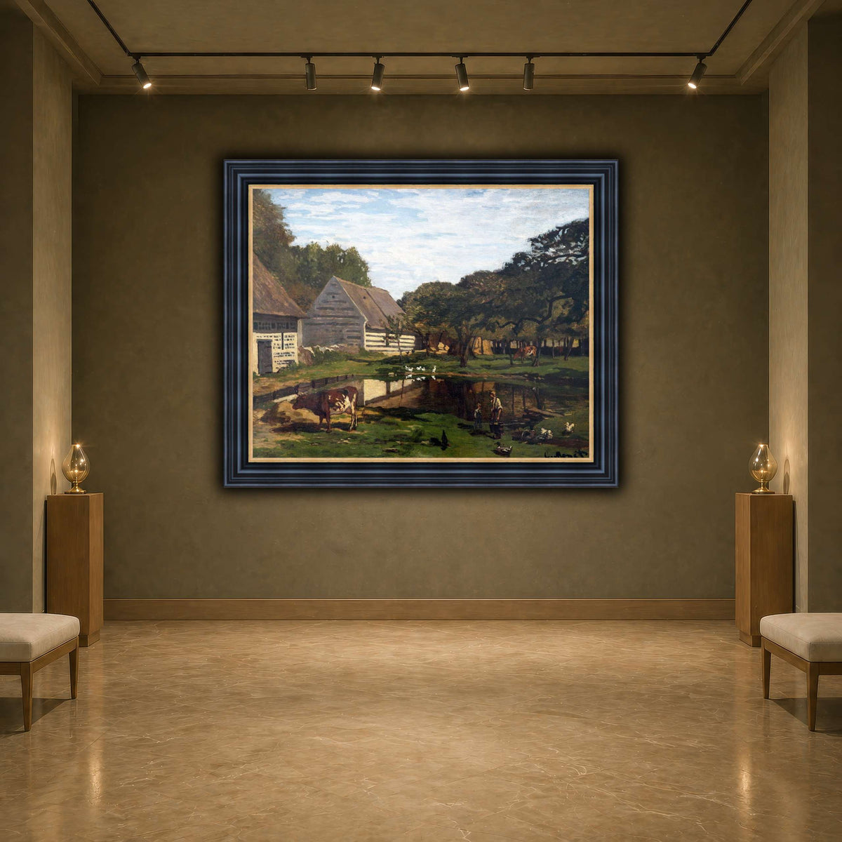 Cour_de_ferme_en_Normandie_-_Claude_Monet earth-agallery