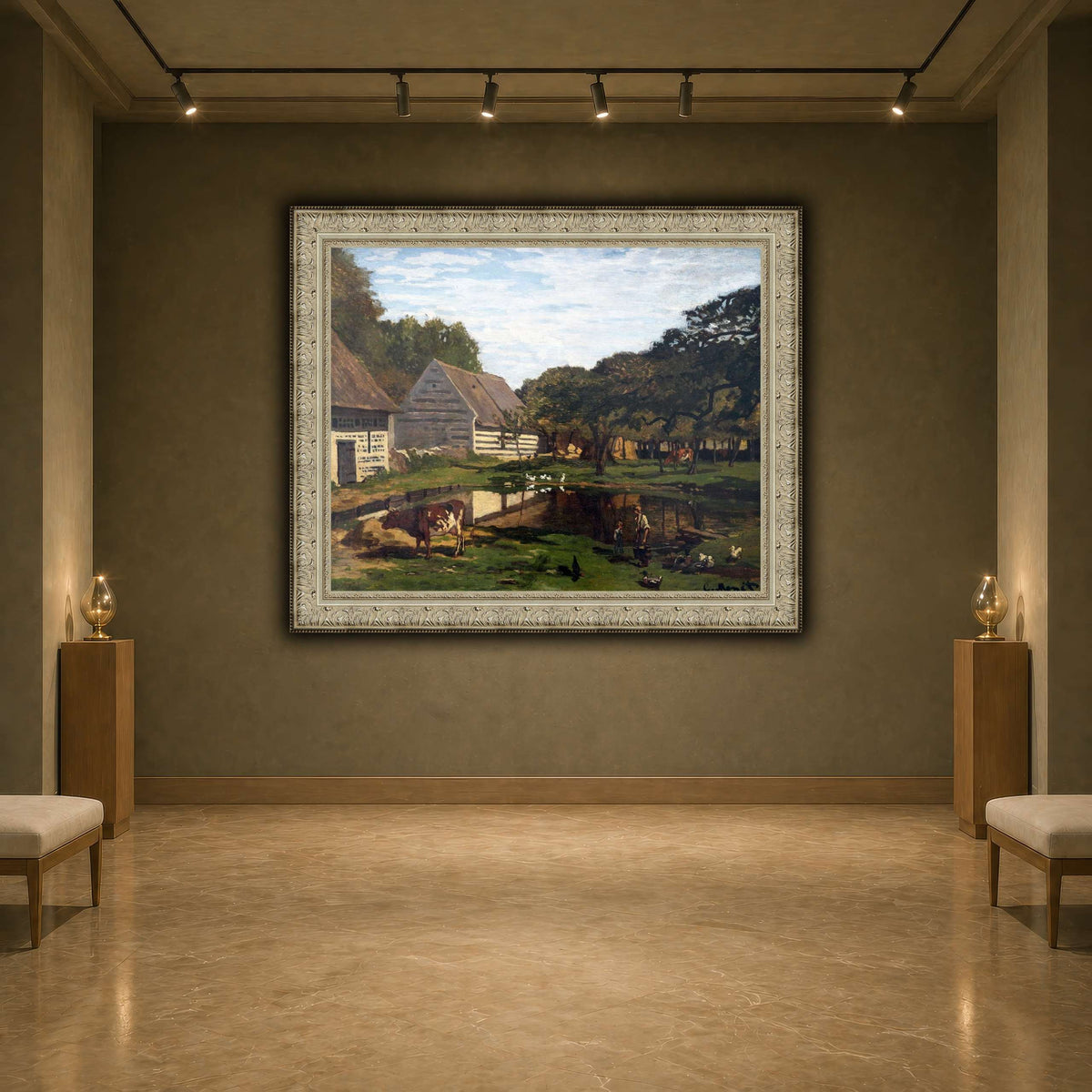 Cour_de_ferme_en_Normandie_-_Claude_Monet earth-agallery