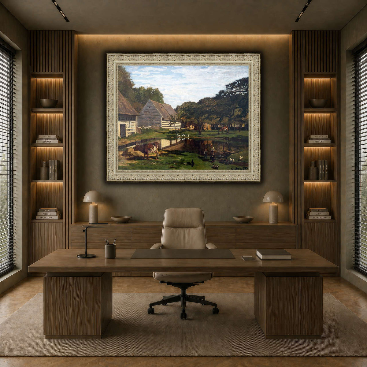Cour_de_ferme_en_Normandie_-_Claude_Monet earth-office