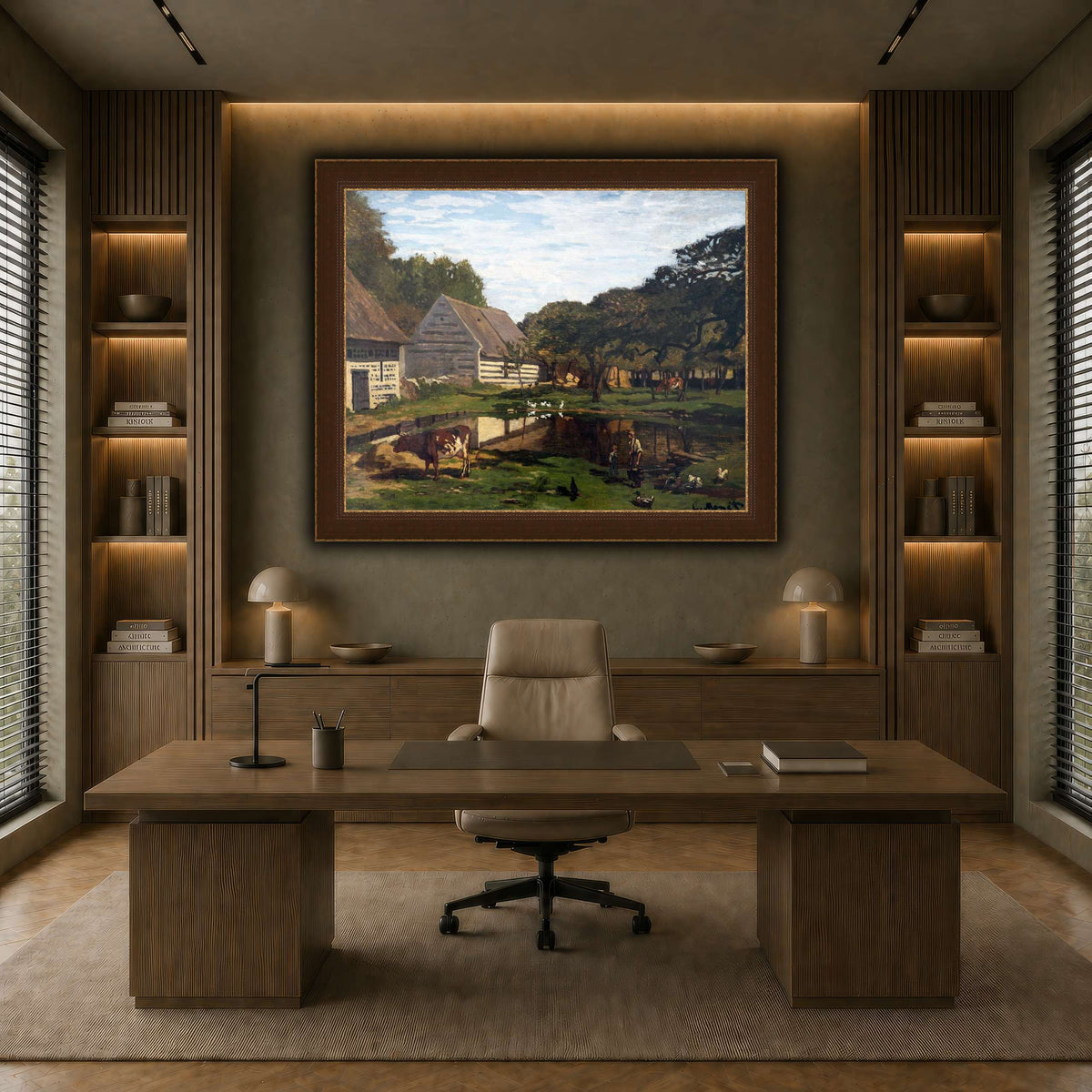 Cour_de_ferme_en_Normandie_-_Claude_Monet earth-office